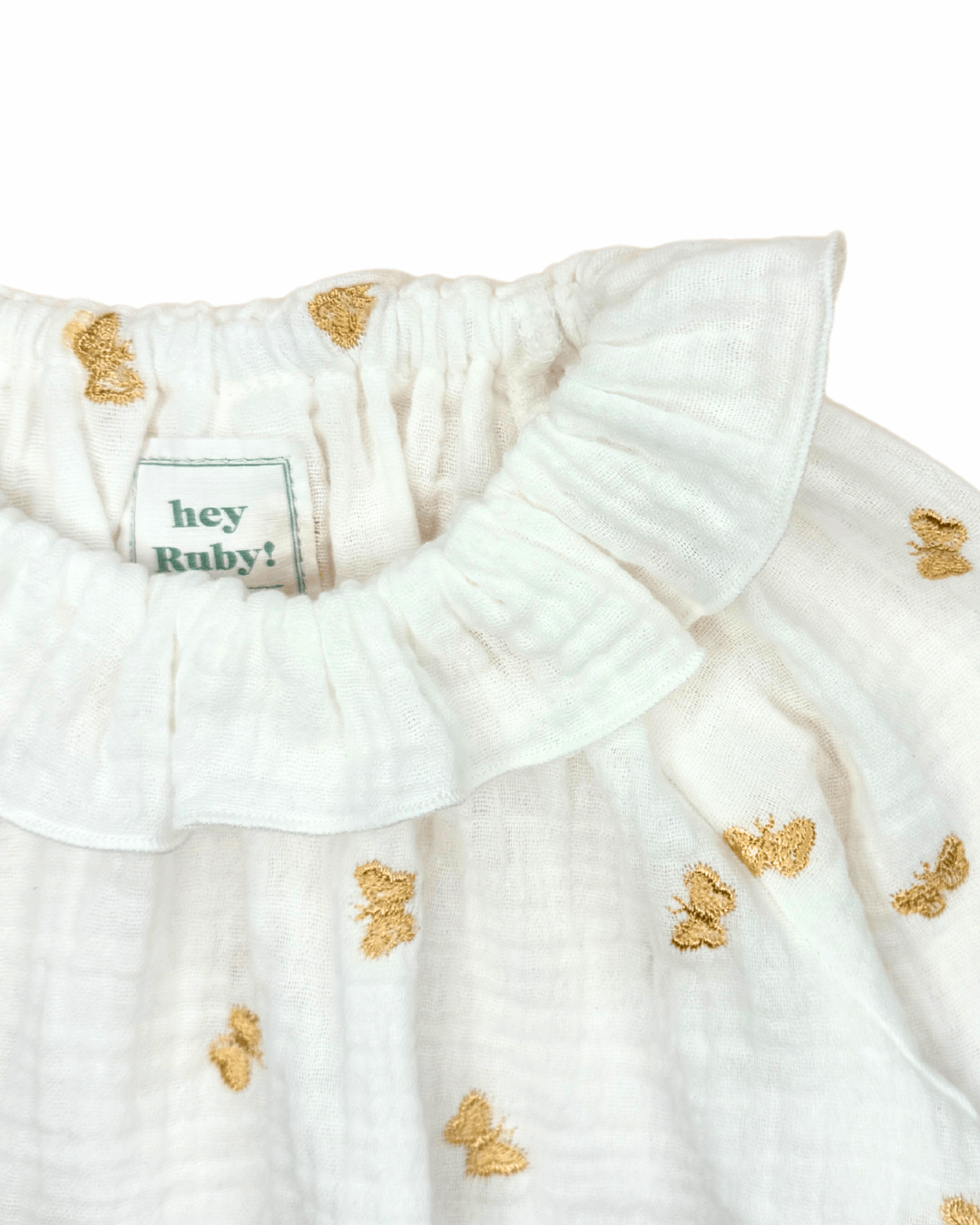 Baby Bluse Fee, offwhite
