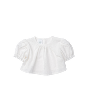 Baby Dirndlbluse Anni, offwhite