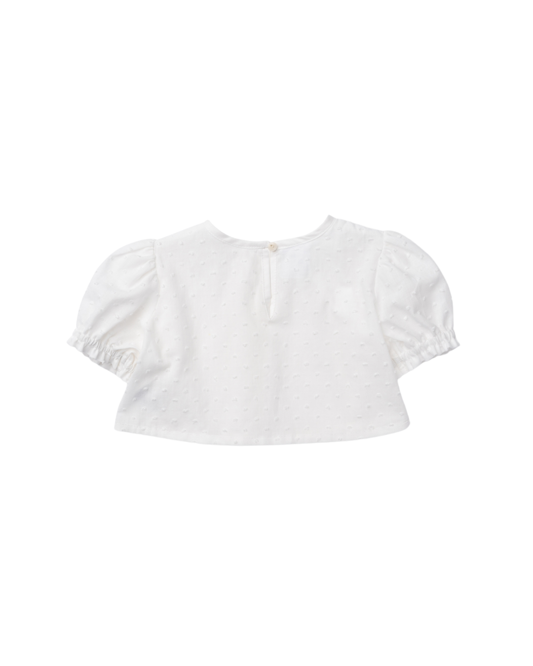 Baby Dirndlbluse Anni, offwhite