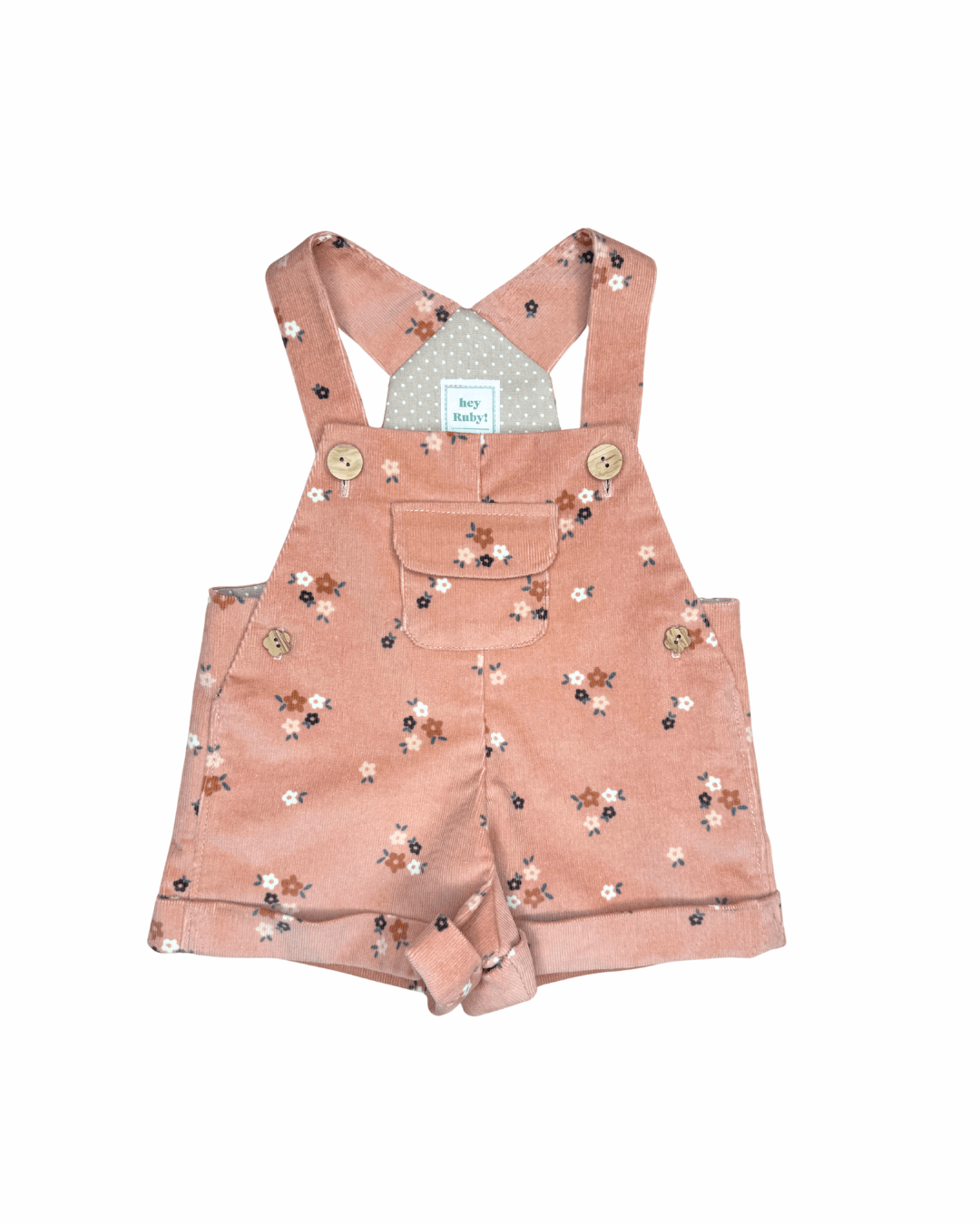 Baby Latzhose Kira, rosa