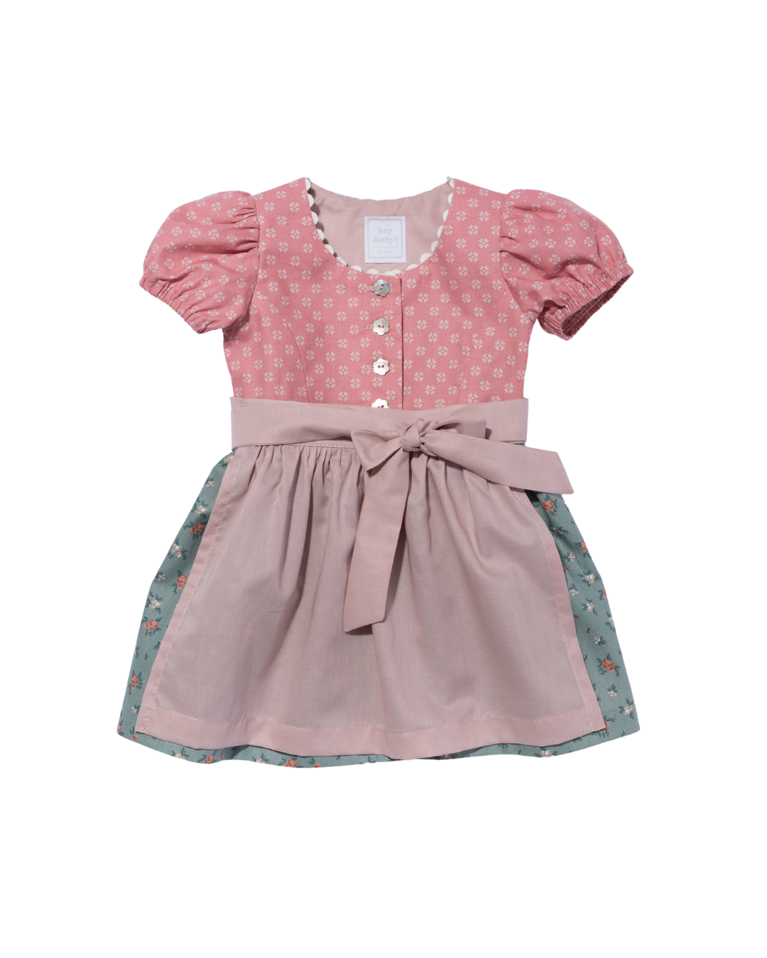 Baby Dirndl Nannerl, koralle