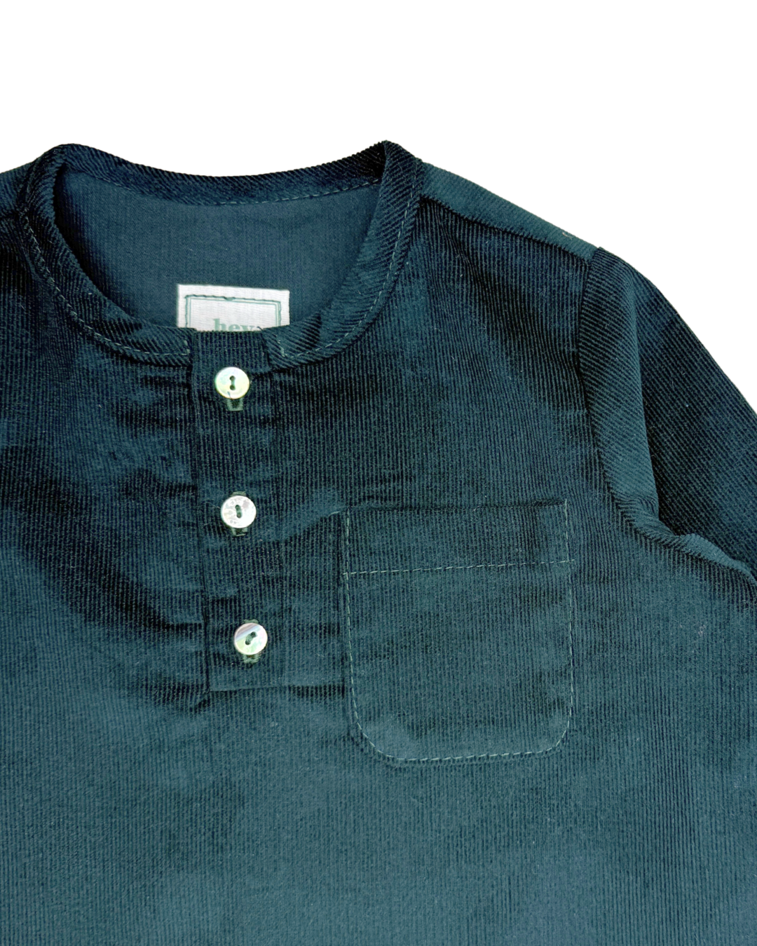 Baby Hemd Risto, dunkelgrün