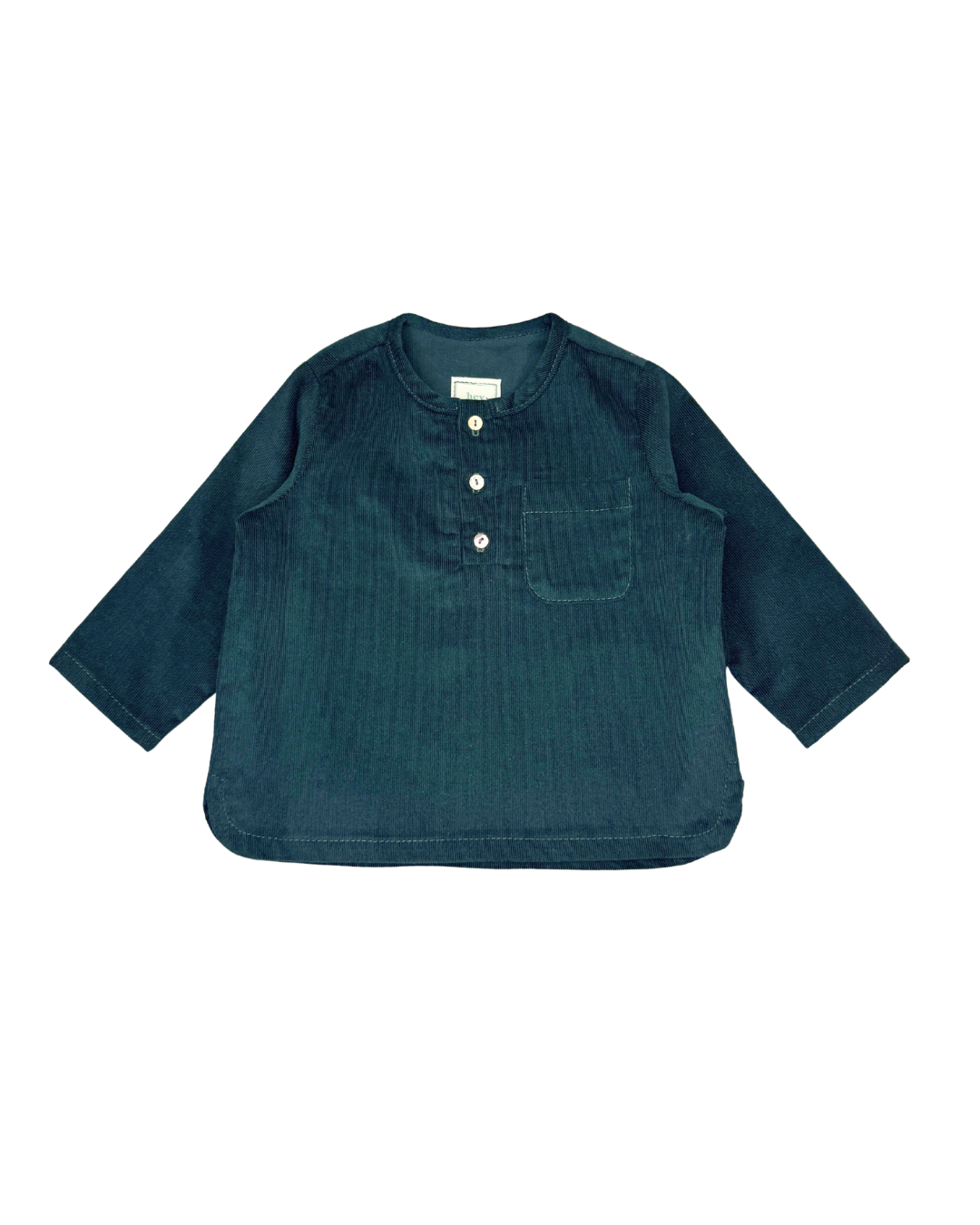 Baby Hemd Risto, dunkelgrün