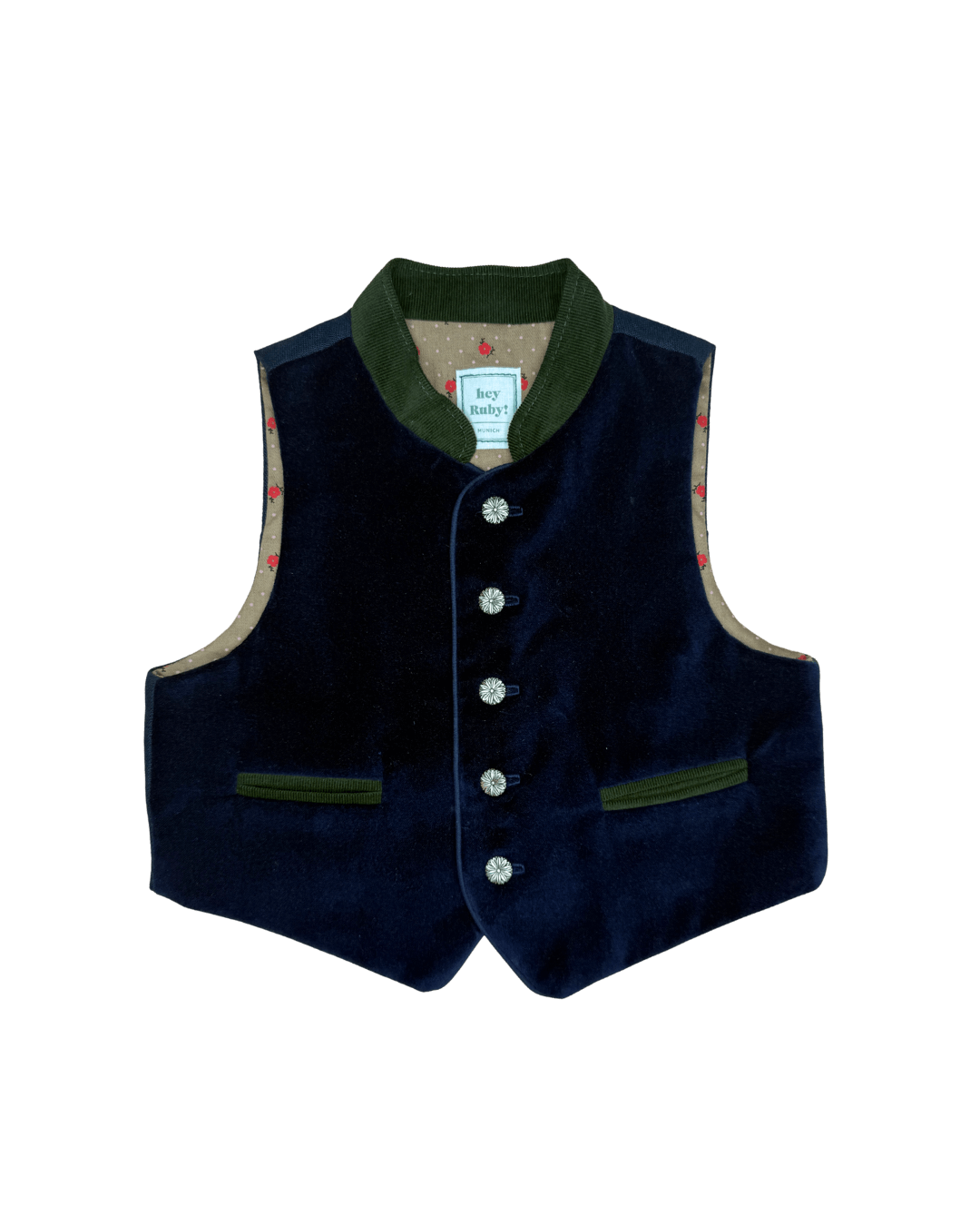 Baby Trachtenweste Ferdinand, dunkelblau