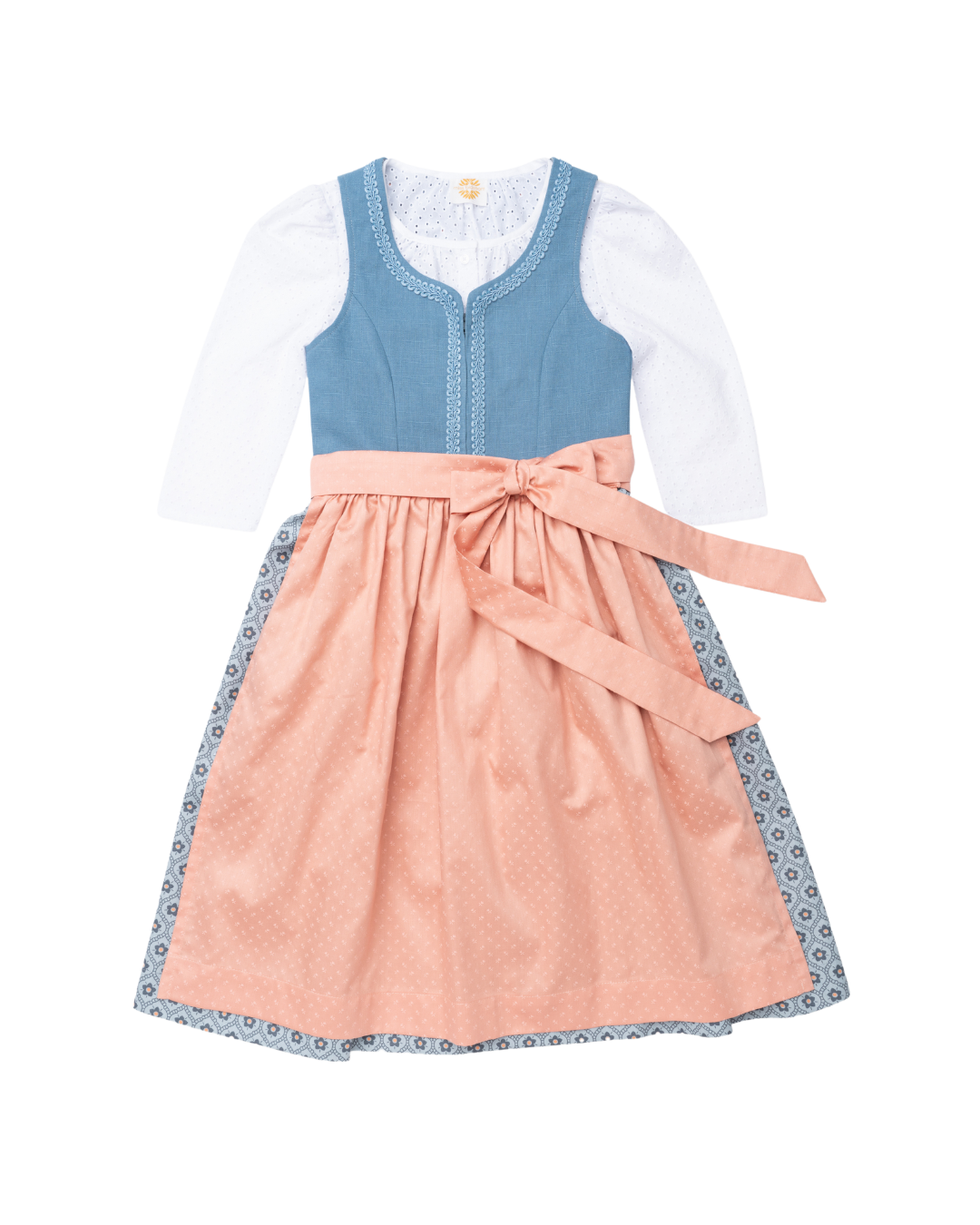 Dirndl Mitzi, blau
