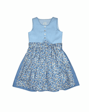 Dirndl Paulina, blau