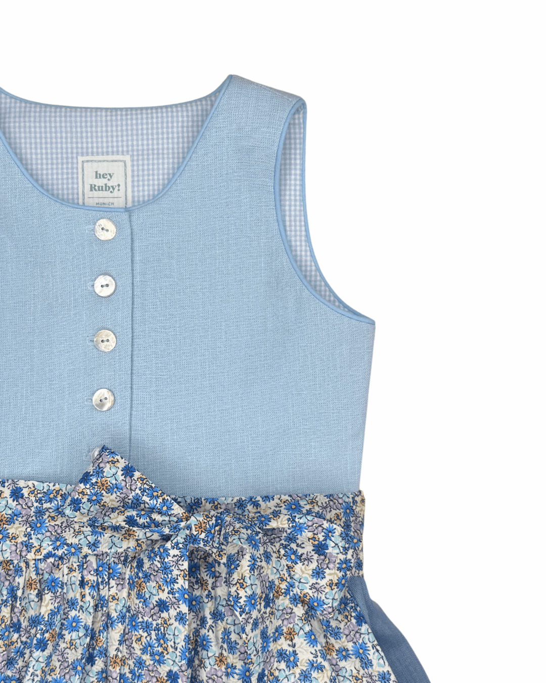 Dirndl Paulina, blau