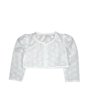 Dirndlbluse Nanni, offwhite