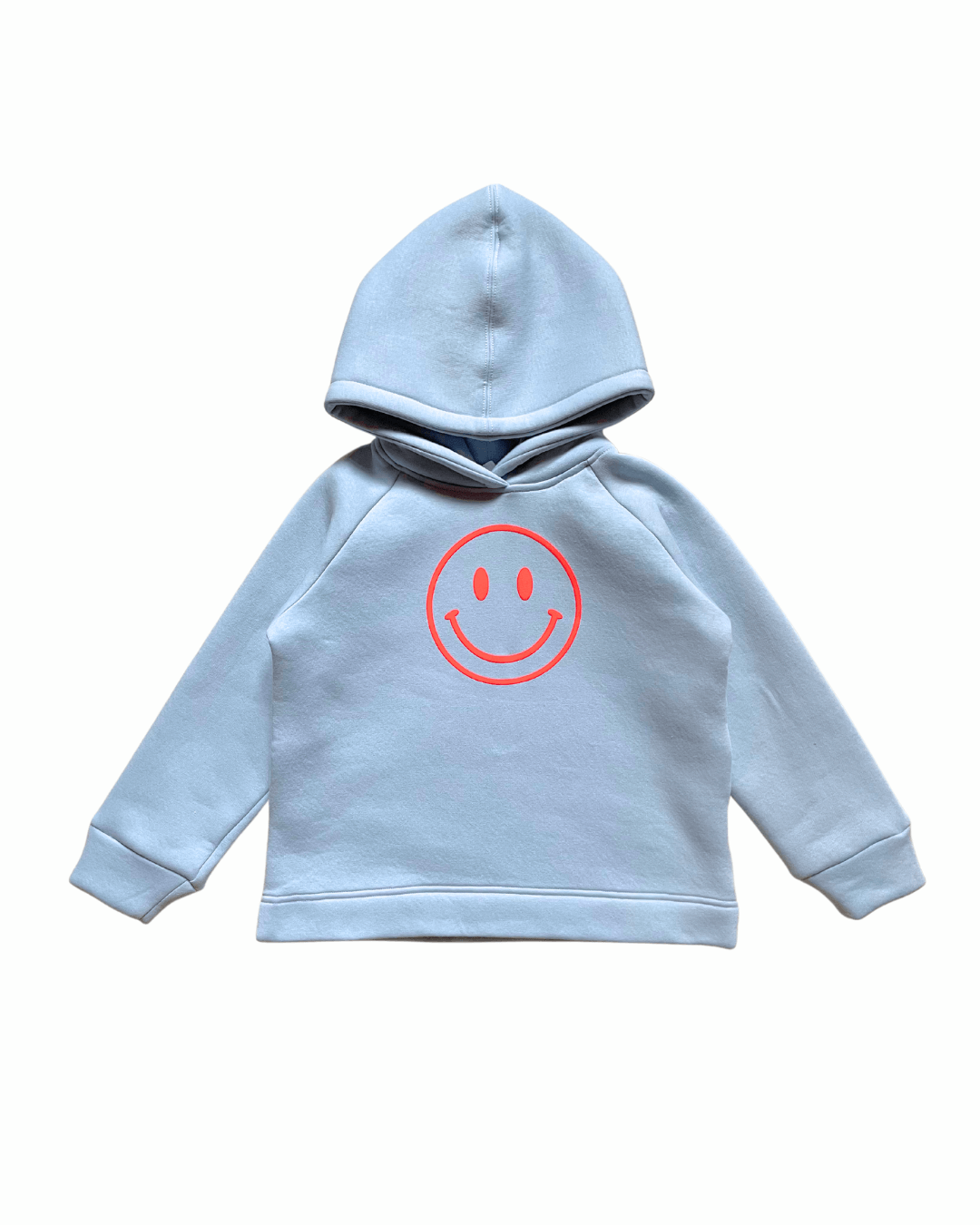 Hoodie Smiley, hellblau