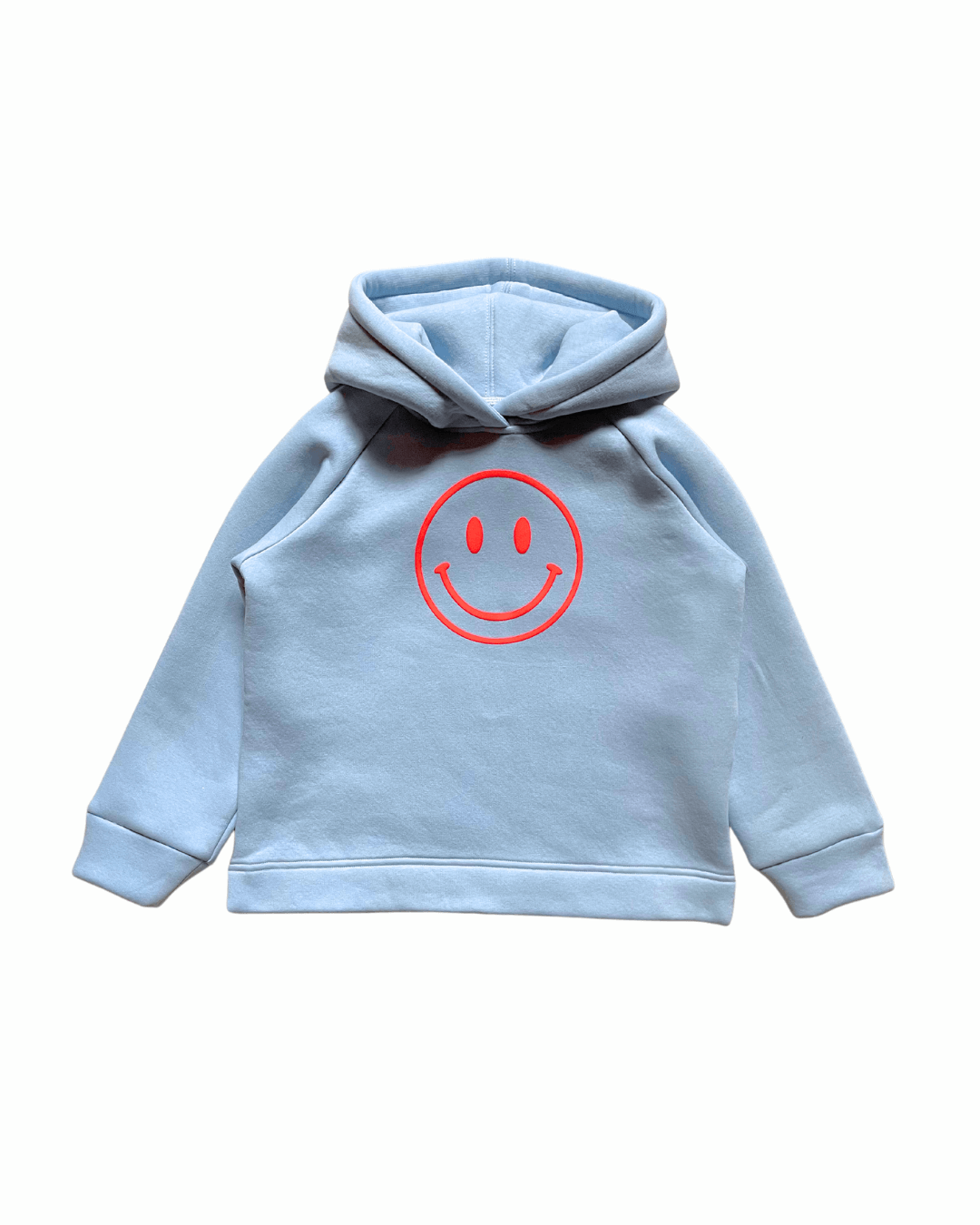Hoodie Smiley, hellblau
