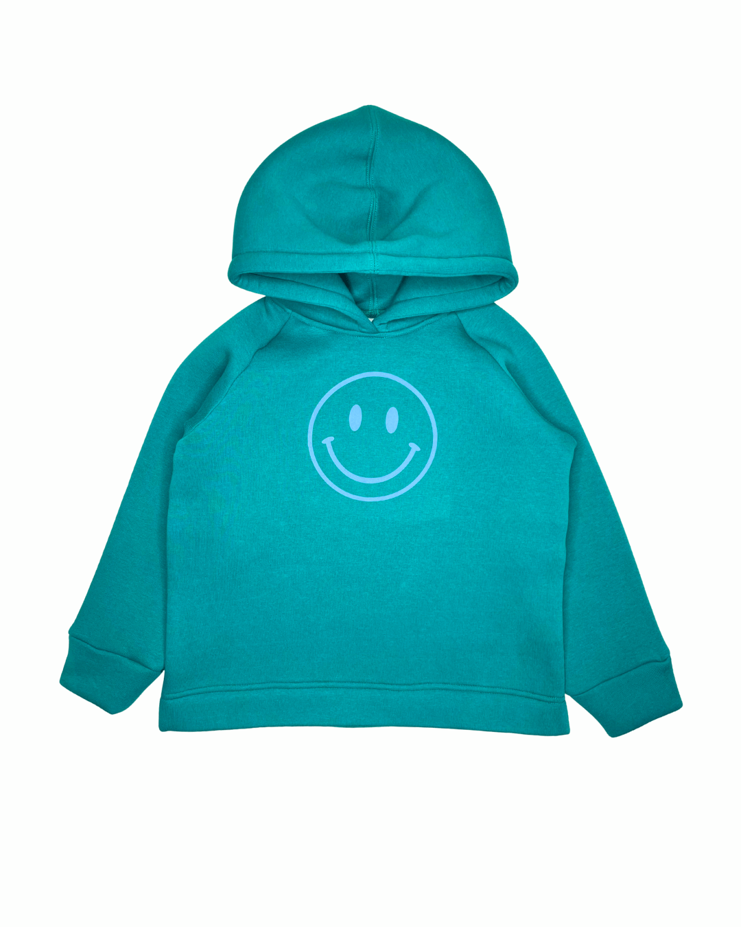 Hoodie Smiley, grün