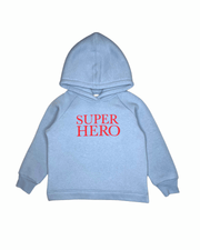 Hoodie Superhero, hellblau