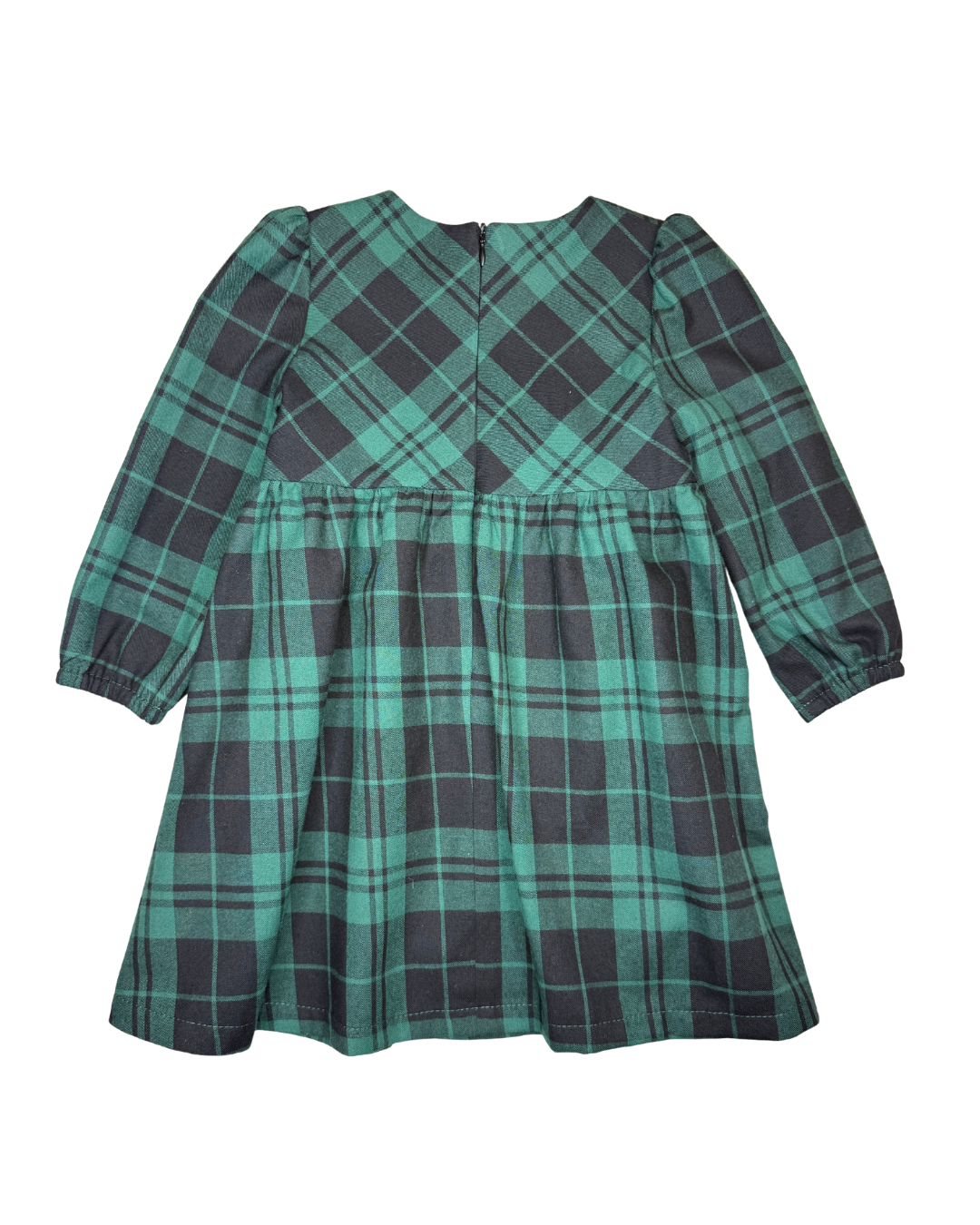 Kleid Ellie, grün-kariert