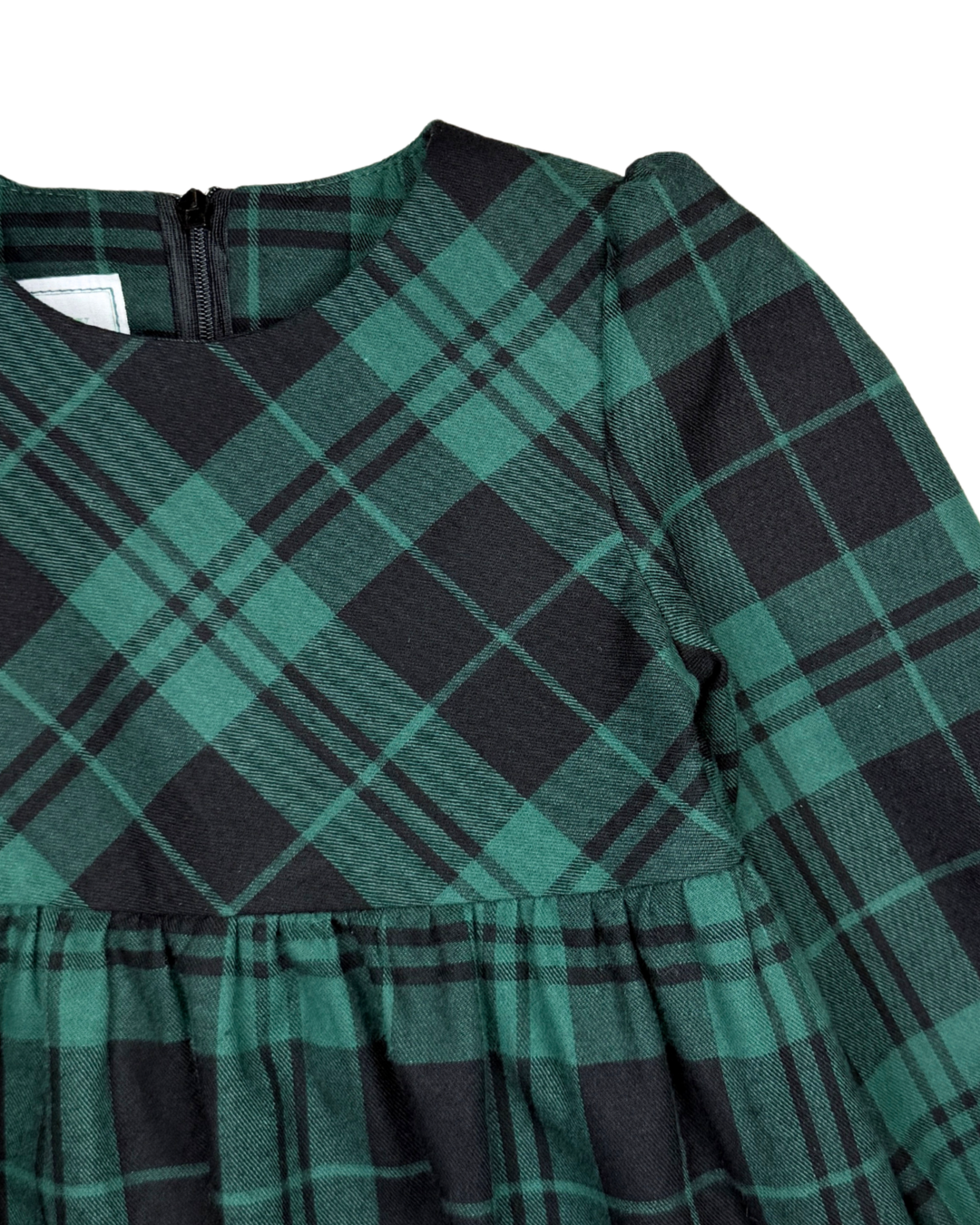 Kleid Ellie, grün-kariert