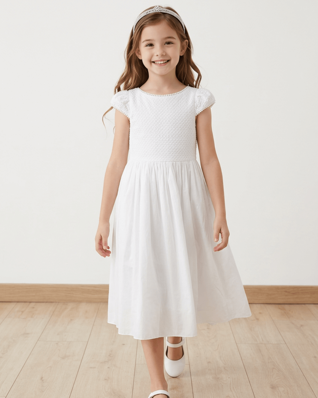 Kleid Philippa, off-white