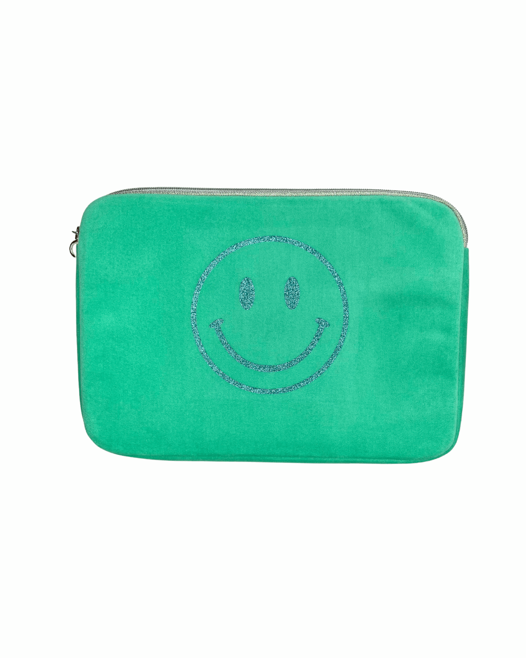 Laptoptasche Smiley, grün