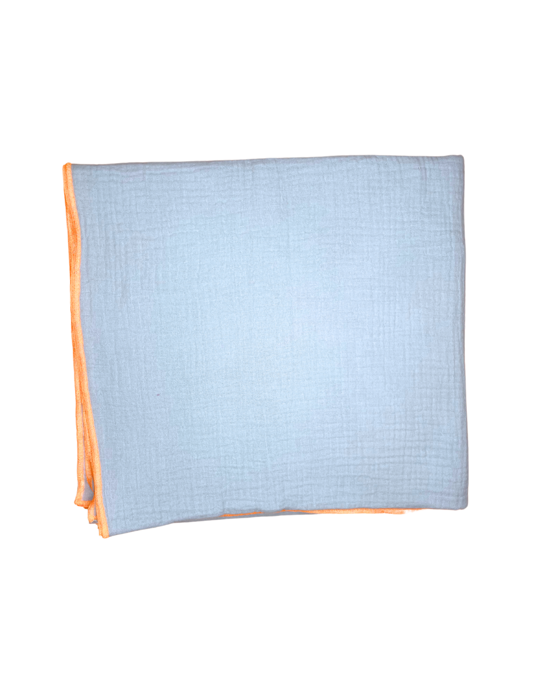 Mousseline-Tuch, hellblau