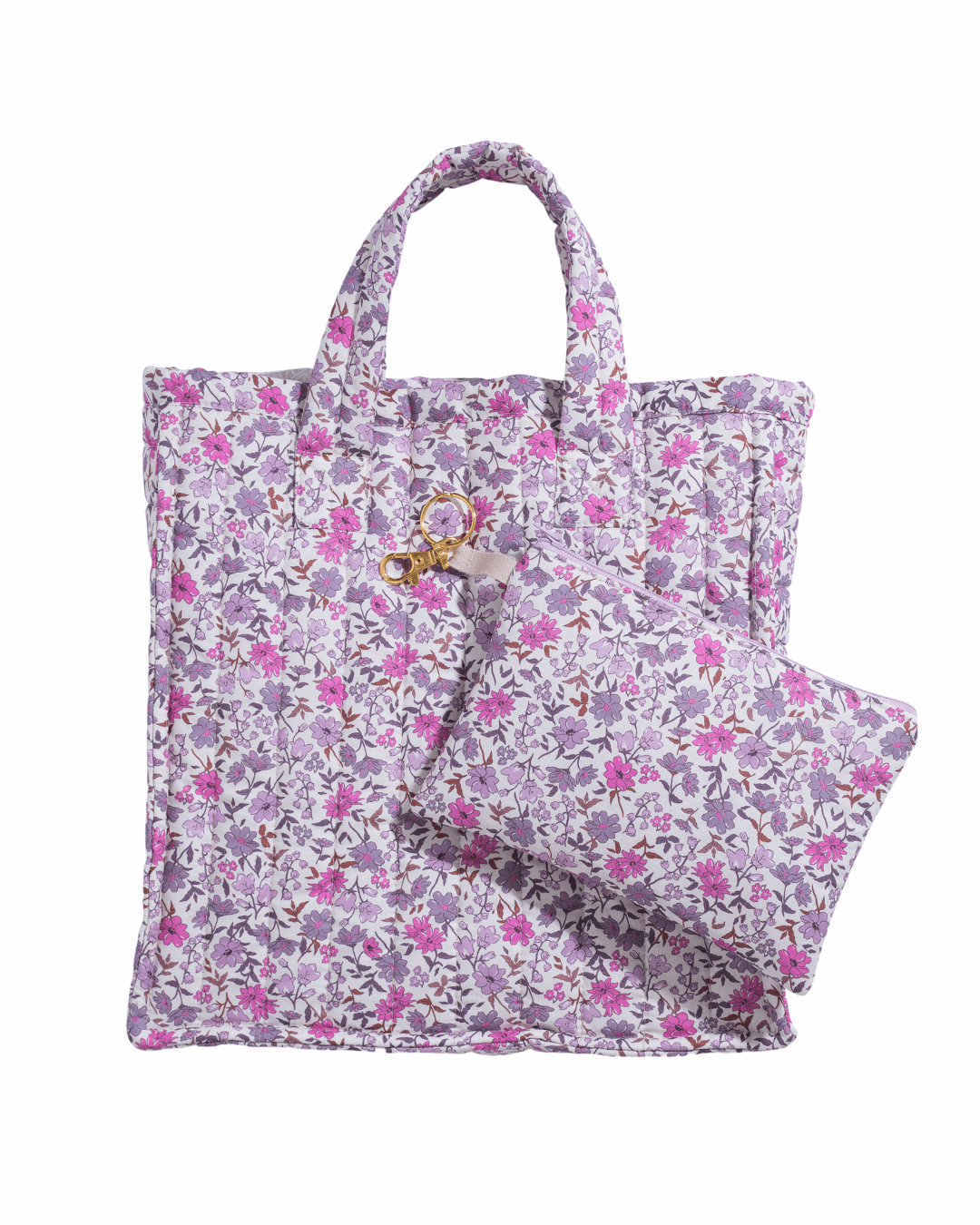 Quilt-Bag, flieder