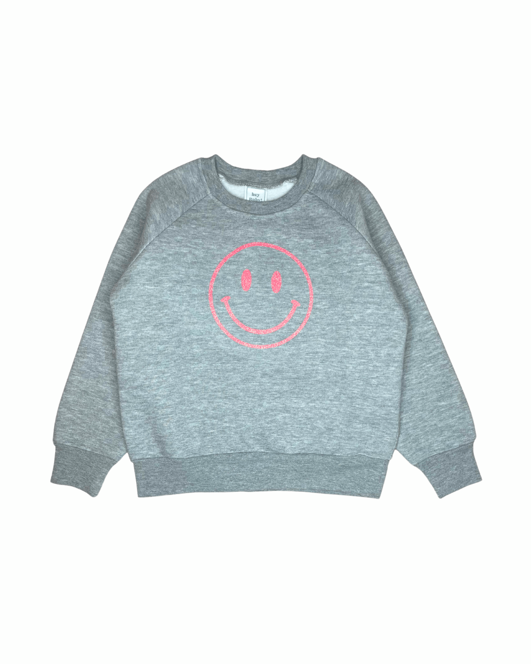 Sweater Smiley, grau