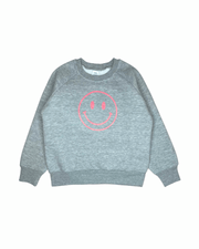 Sweater Smiley, grau