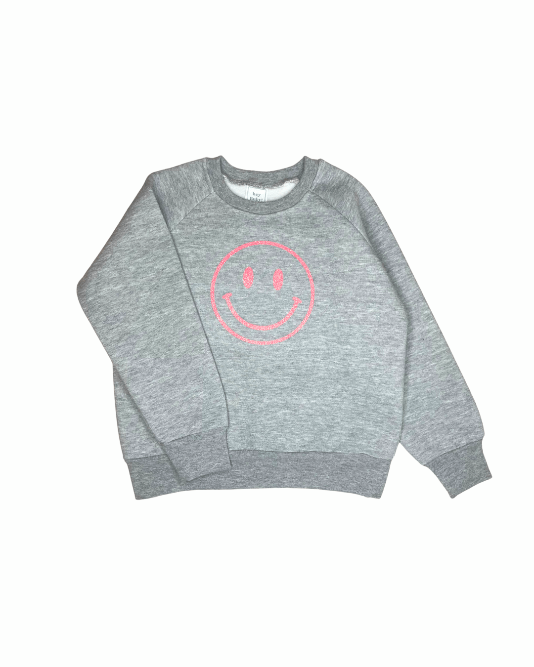 Sweater Smiley, grau