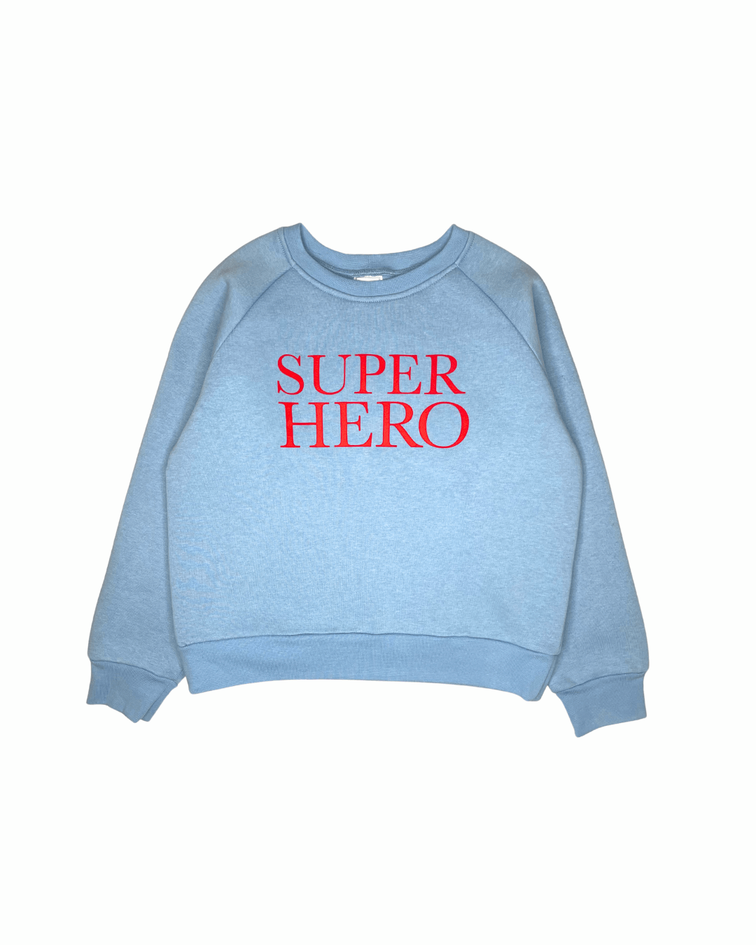 Sweater Superhero, blau