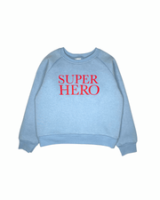 Sweater Superhero, blau