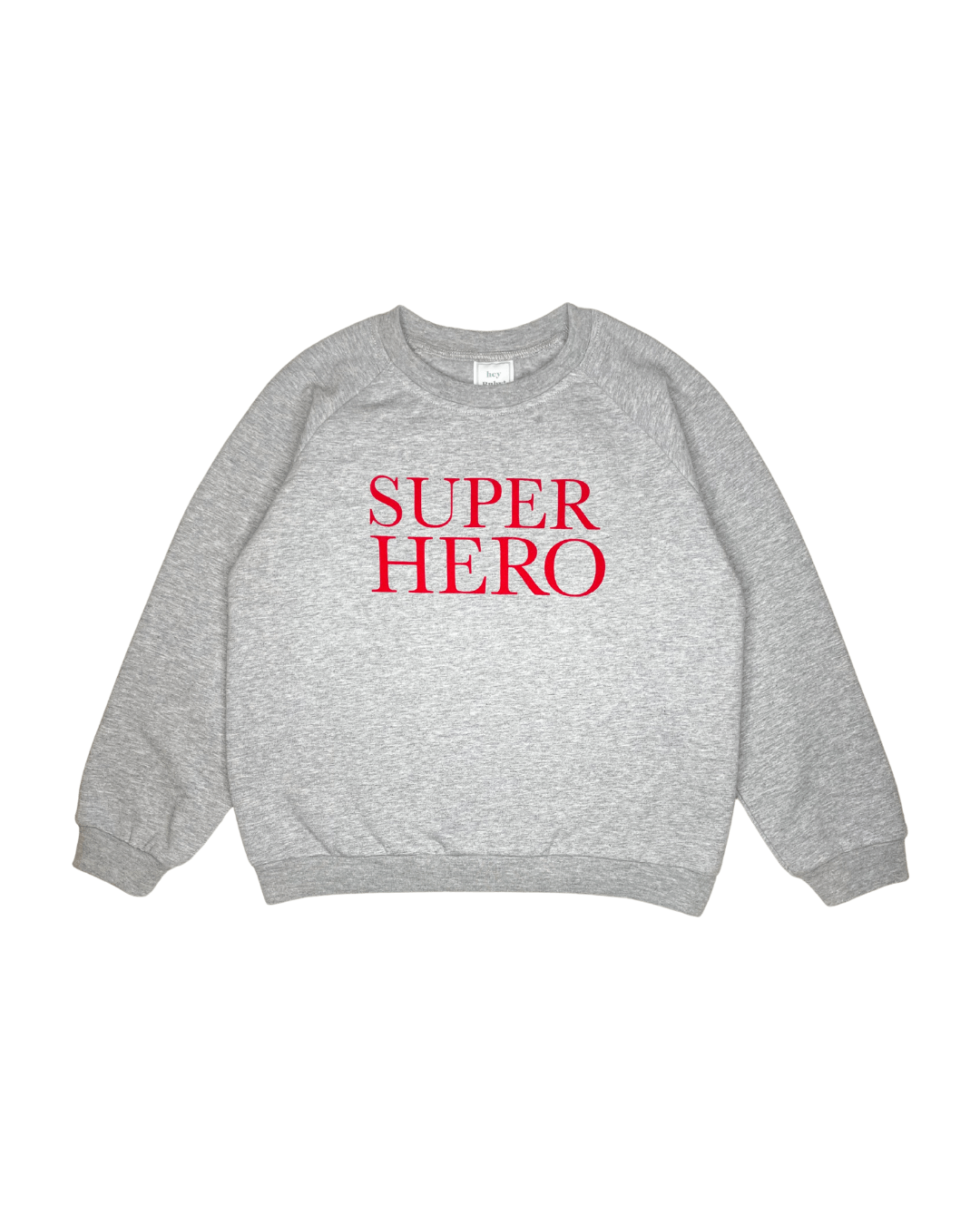 Sweater Superhero, grau
