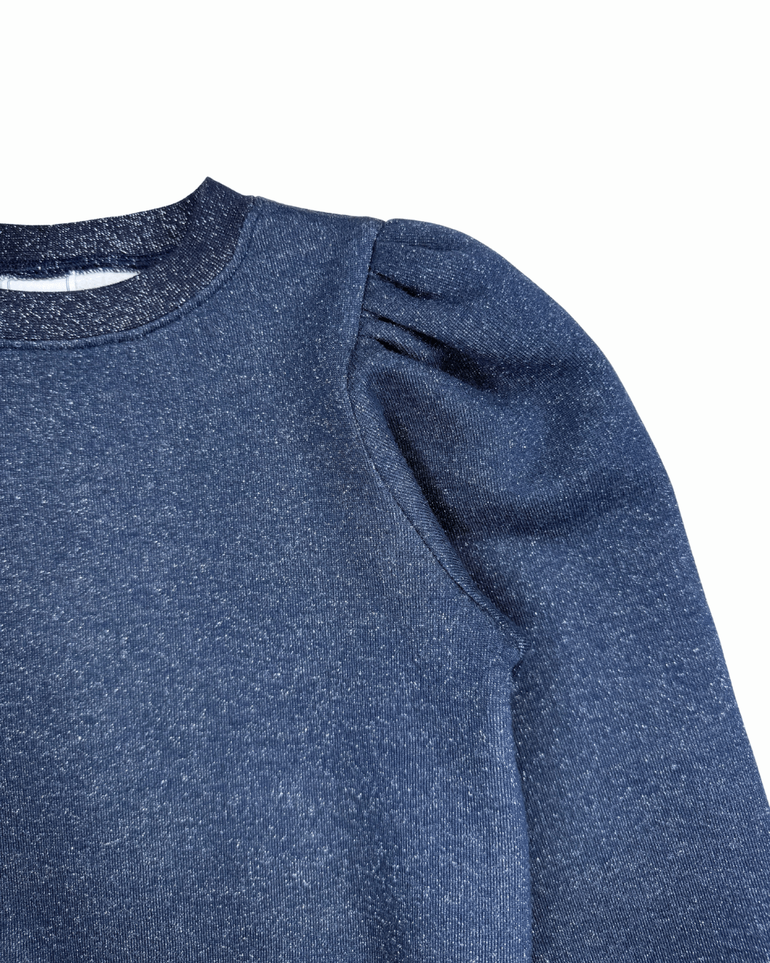 Sweater Trixi, blau-glitzer