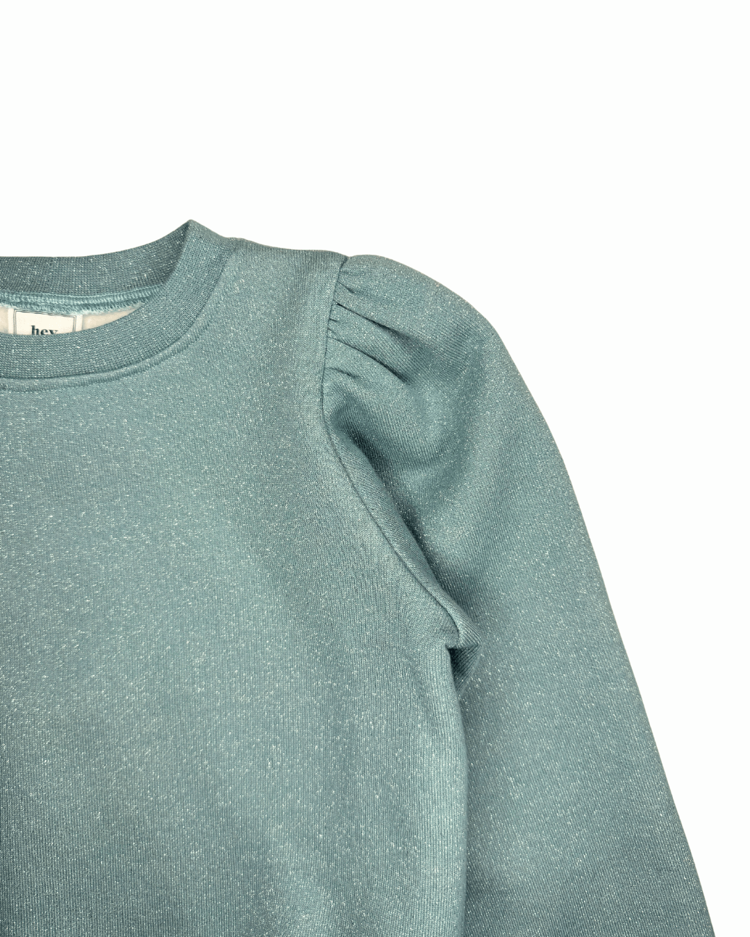 Sweater Trixi, aqua-glitzer