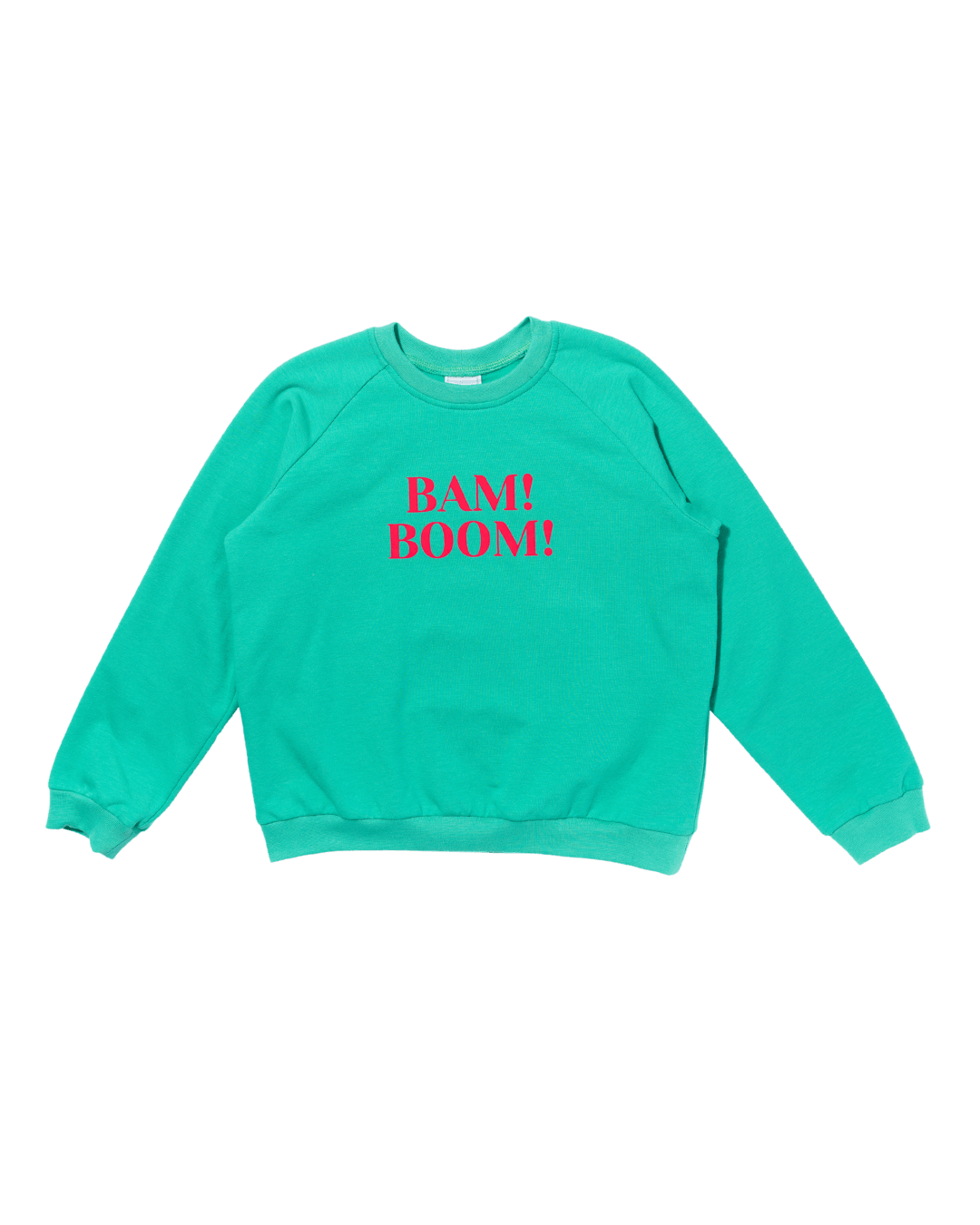 Sweater BAM BOOM, grün