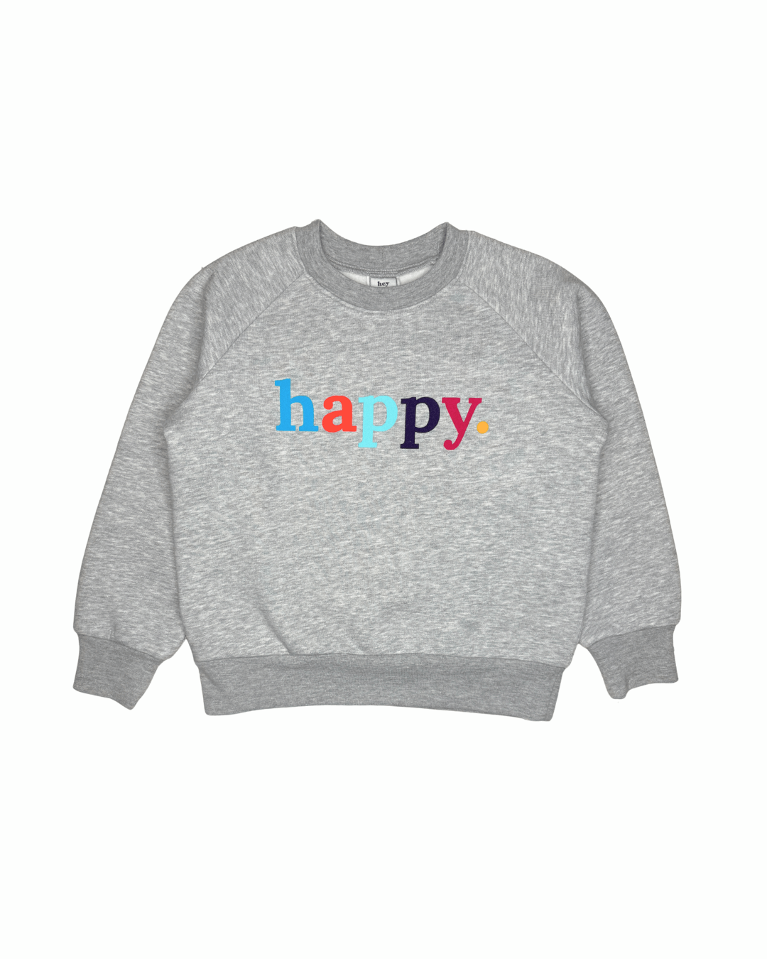 Sweater happy, grau