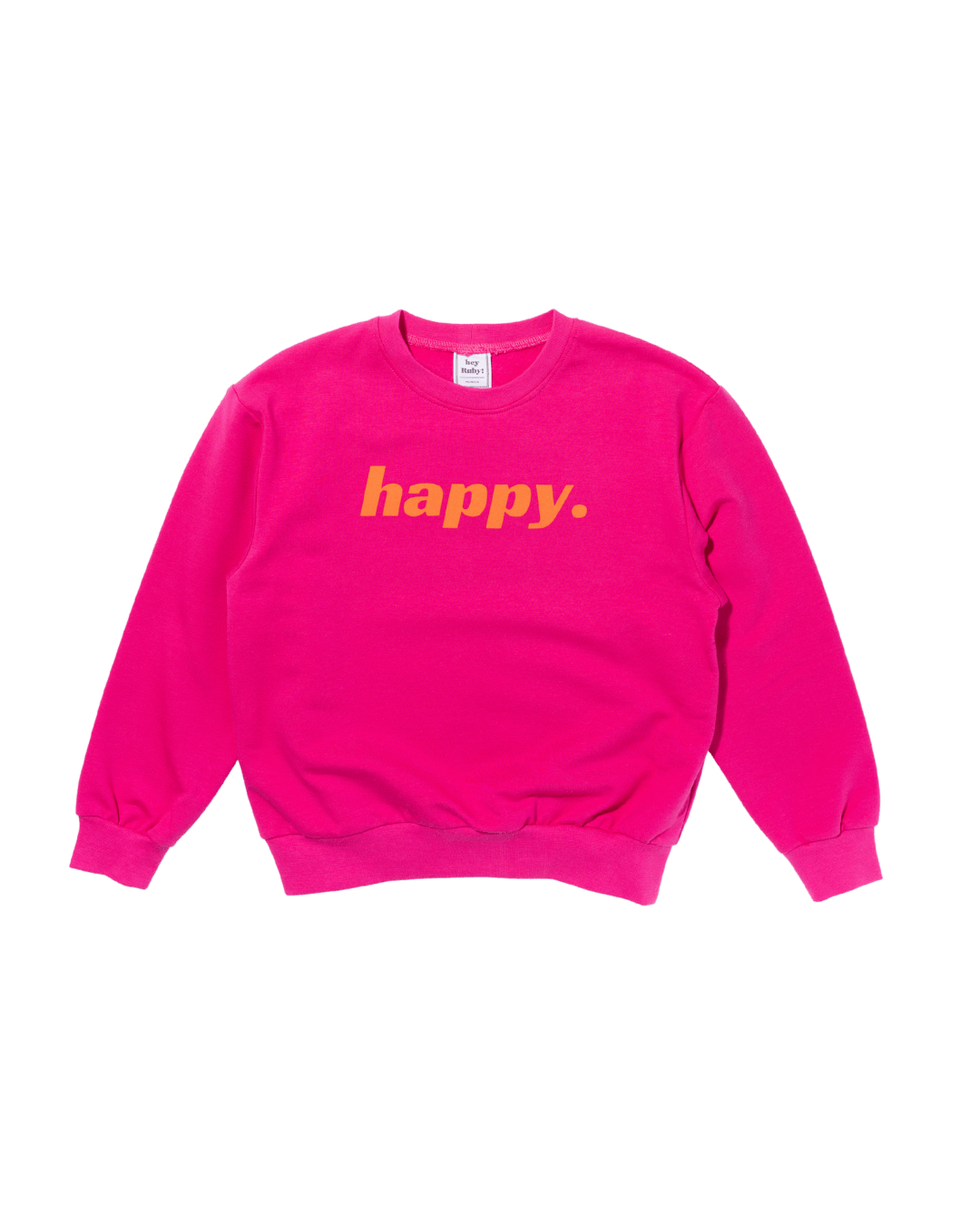 Sweater happy, pink