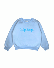 Sweater hip. hop., hellblau